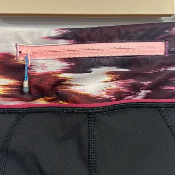 Lululemon Women's Medium Rise Pace Rival Stretch Cropped‎ Leggings Size 2 - Picture 6 of 8